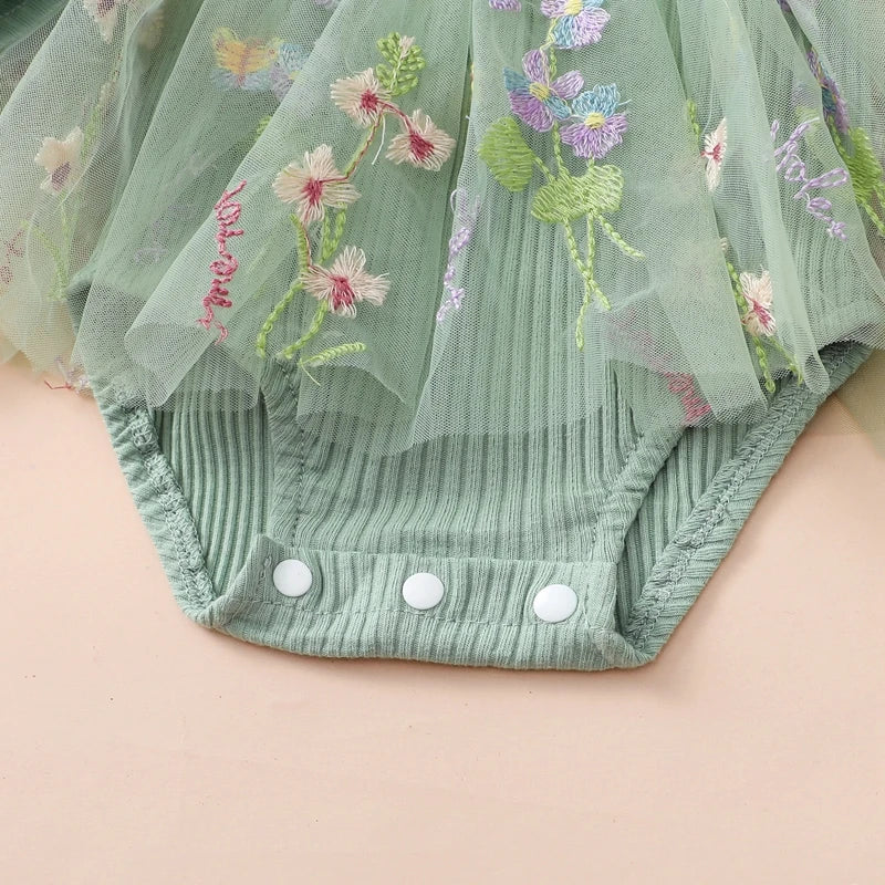 Floral Dress with Headband Set