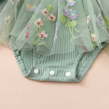 Floral Dress with Headband Set