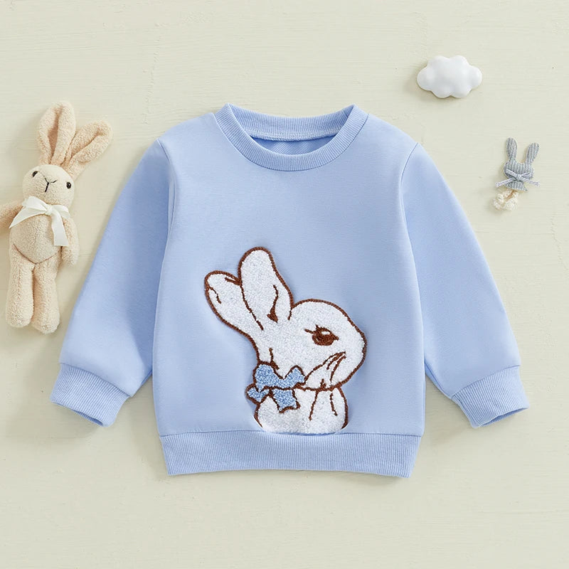 T-shirt brodé lapin d'automne