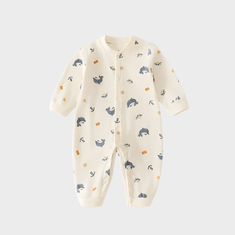 Autumn Cartoon Newborn Baby Romper