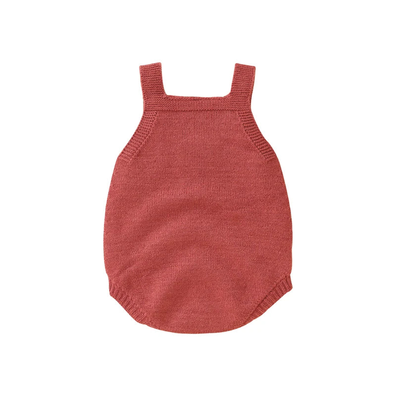 Breathable Knitted Sleeveless Bodysuit