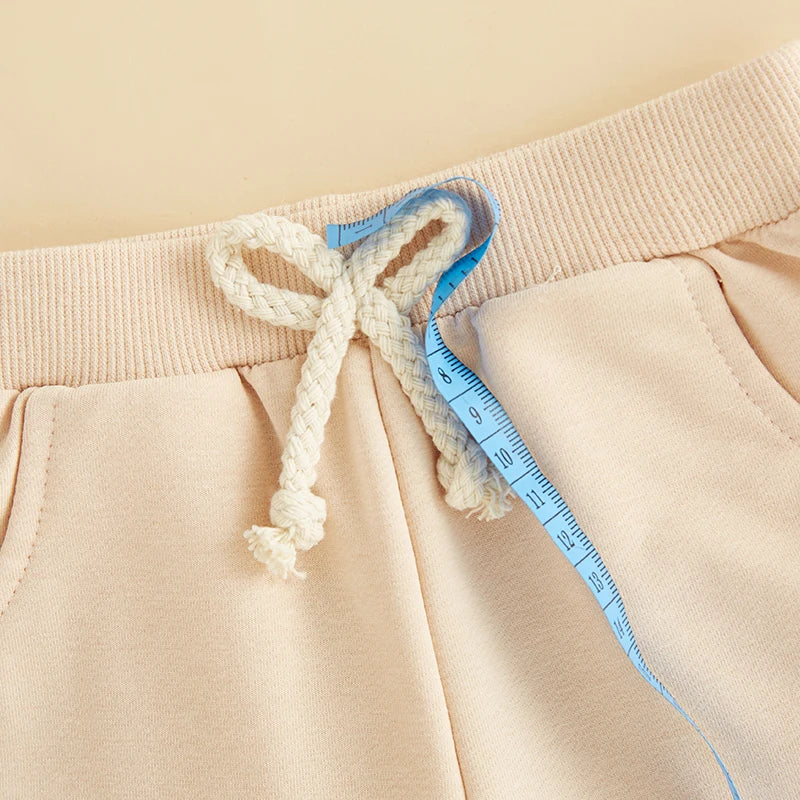 2 Piece Set Embroidery Long Sleeve Sweatshirt