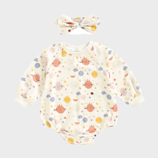 Halloween Bodysuit with Headband