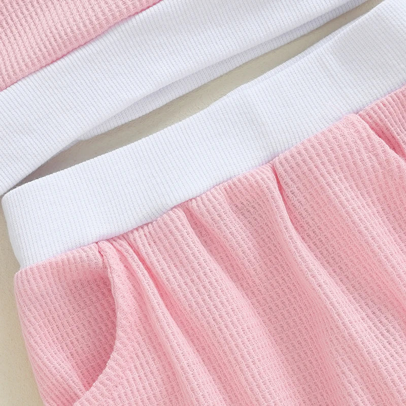 2 Piece Bowknot Waffle Set