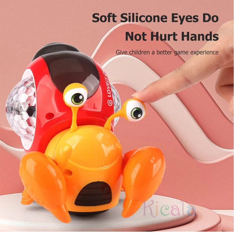 Crawling Crab Baby Toy