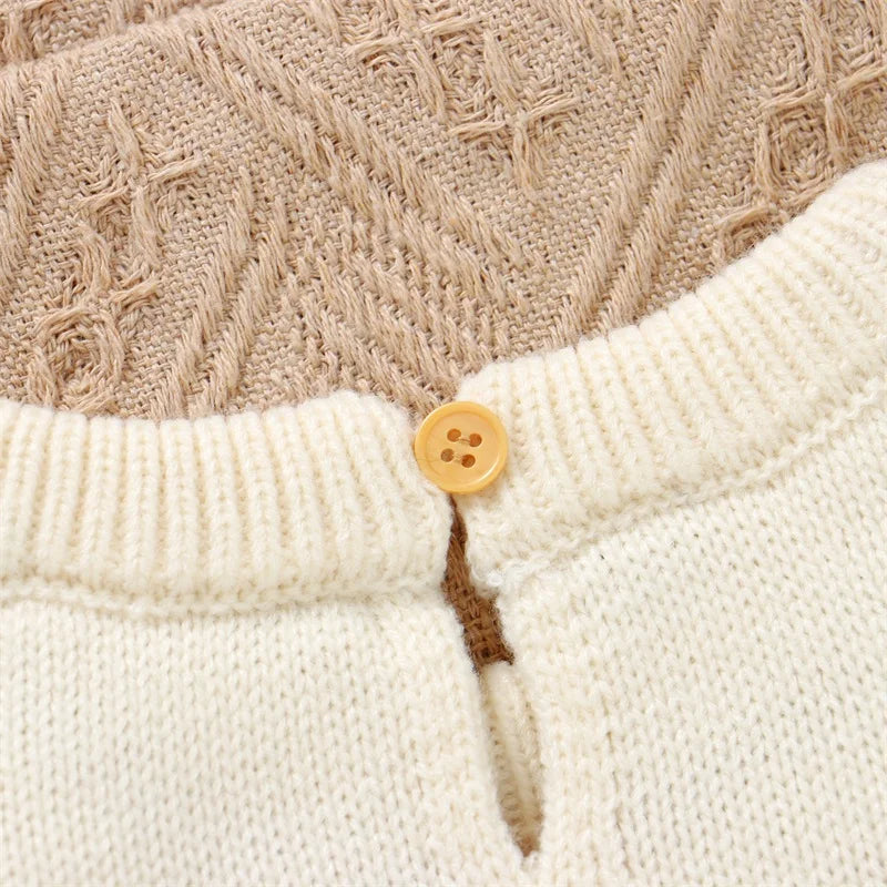 Knitted Embroidered Bodysuit