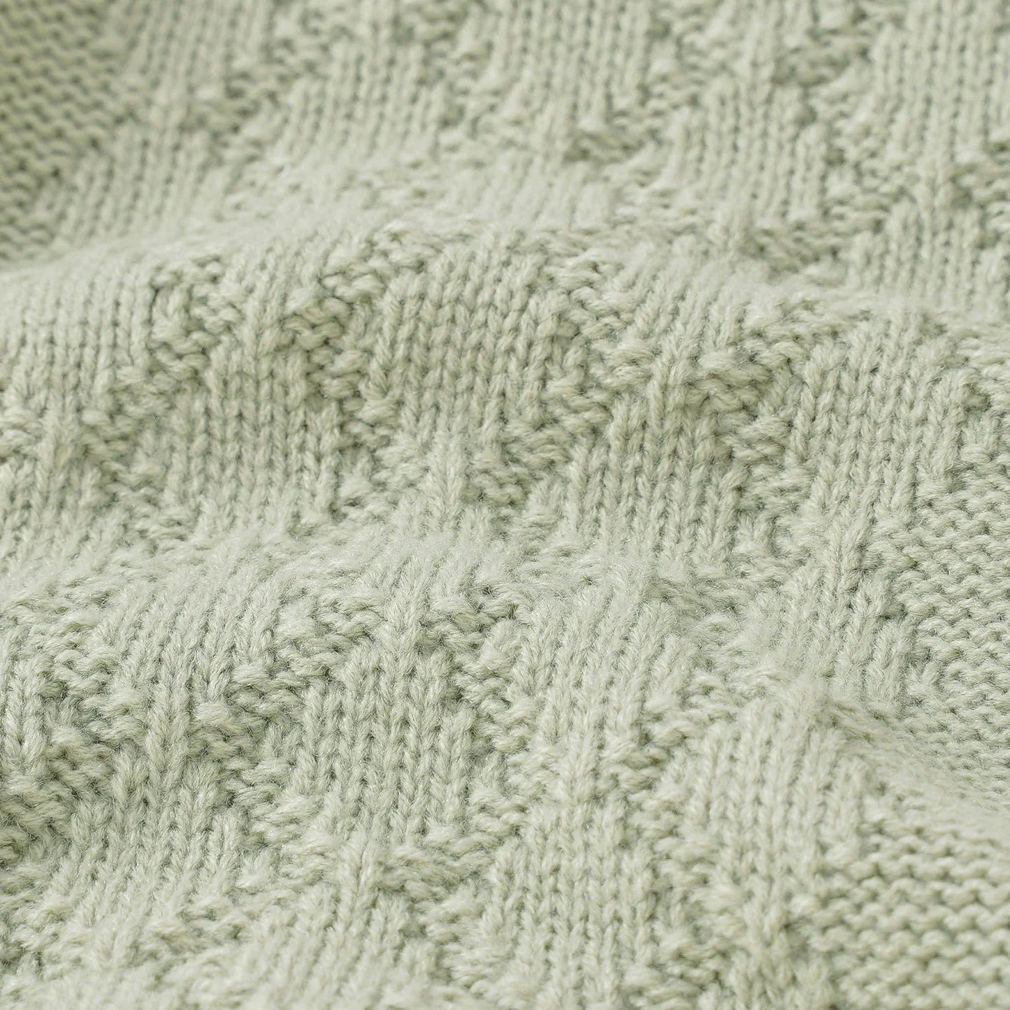 Autumn Knitted Plaid Bodysuit