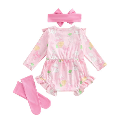 3 Piece Easter Ruffle Set