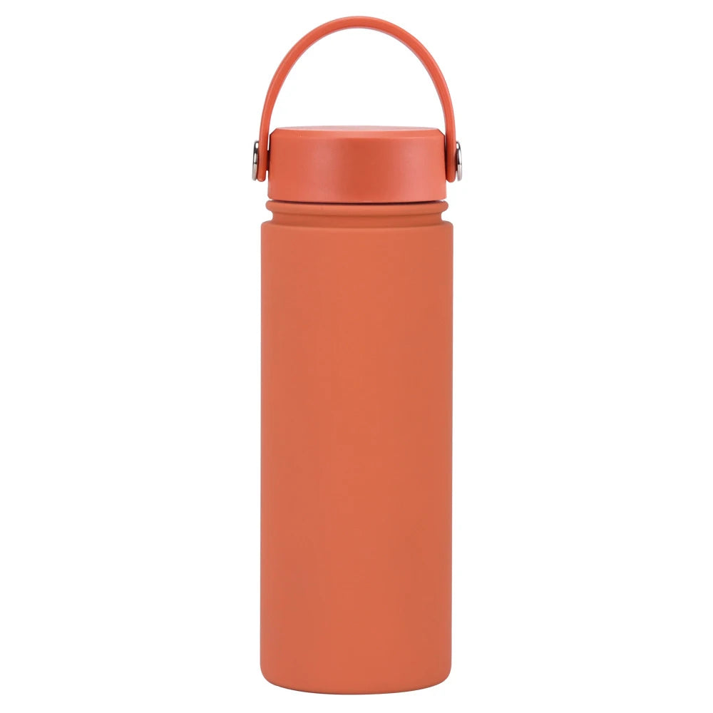 500ml Insulated Water Bottle With Handle Cover