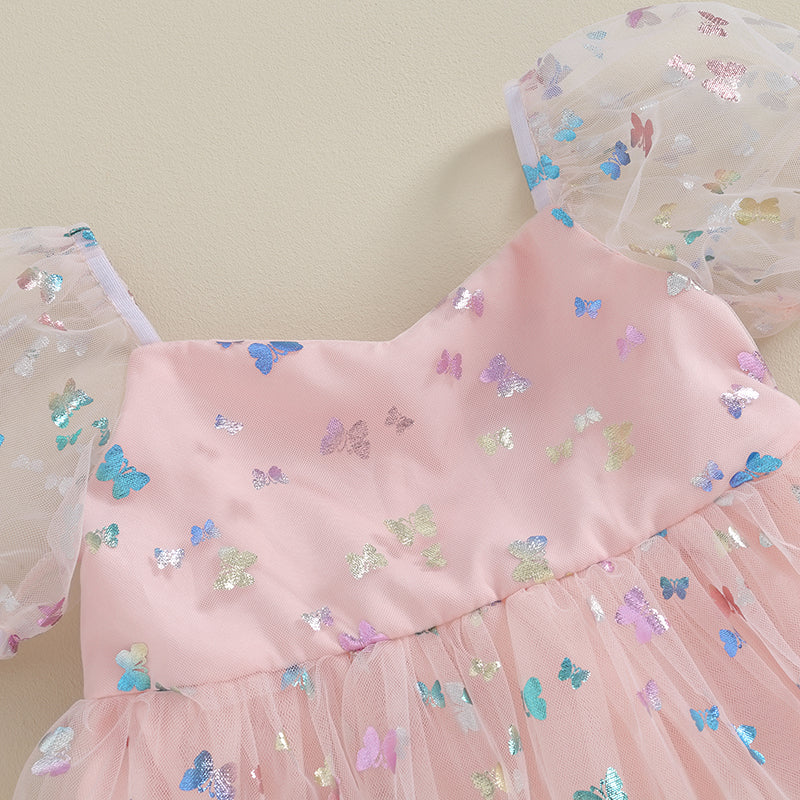 Puff Bodysuit Dress With Headband