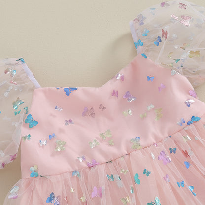 Puff Bodysuit Dress With Headband