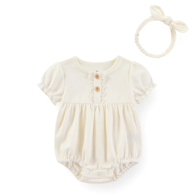 Summer Short Sleeve bodysuit