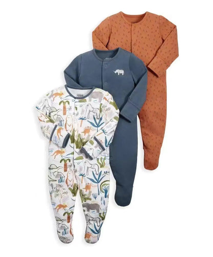 3 Pieces Essential Newborn Jumpsuit