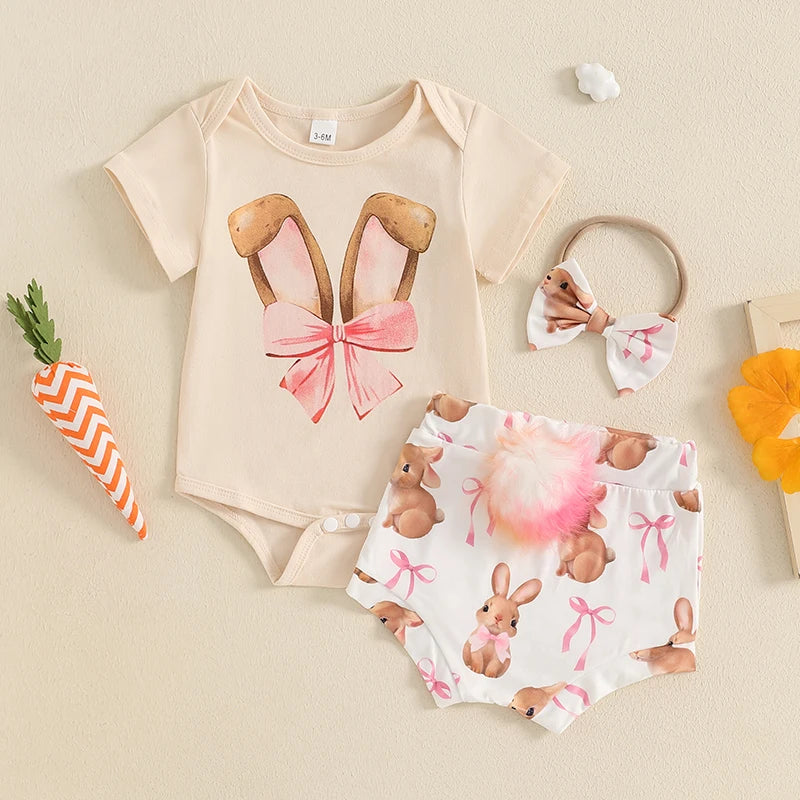 3 Piece Easter Rabbit Outfit