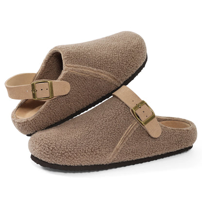 Comwarm Winter Plush Lining Women's Slippers