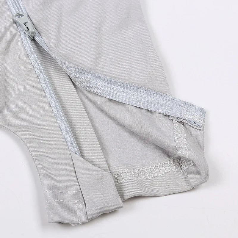 Combinaison à manches courtes en bambou