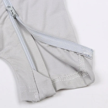 Combinaison à manches courtes en bambou