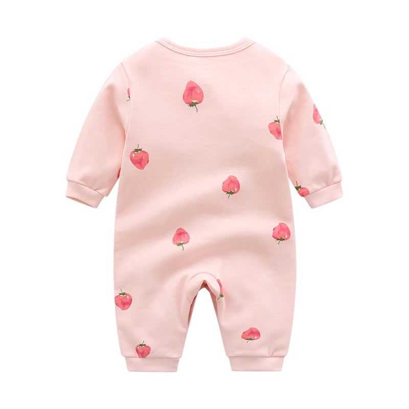 Strawberry Blossom Autumn Jumpsuit