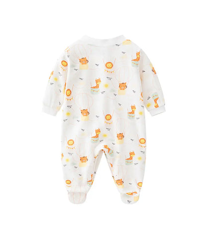 Thin Harem Sunflower Crawling Jumpsuit