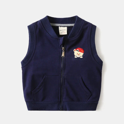 Bear Waistcoat Sleeveless Vest