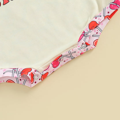 Valentine Heat Lollipop Bodysuit