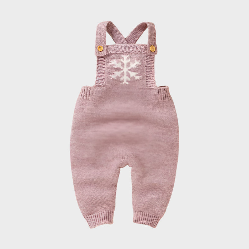 Snowflakes Overall Jumpsuit