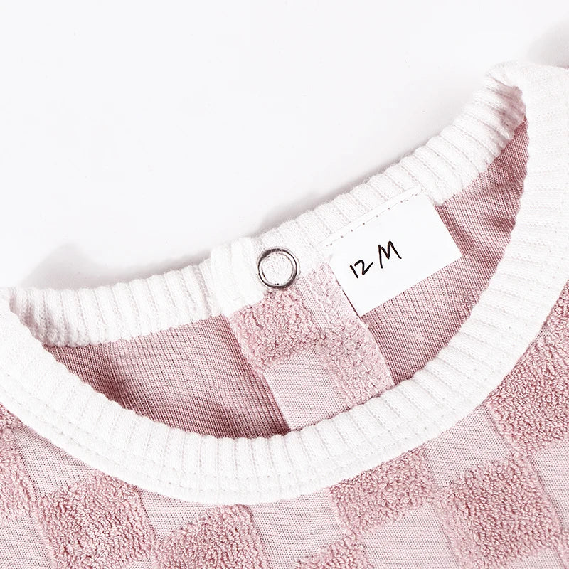 Onesies Checkered Jumpsuit