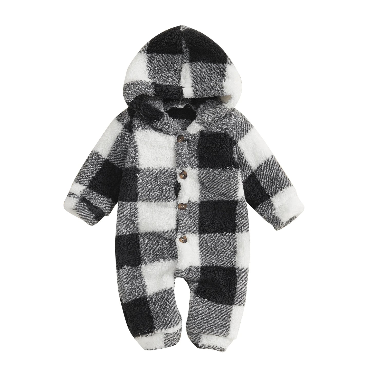 Checkered Winter Jumpsuit