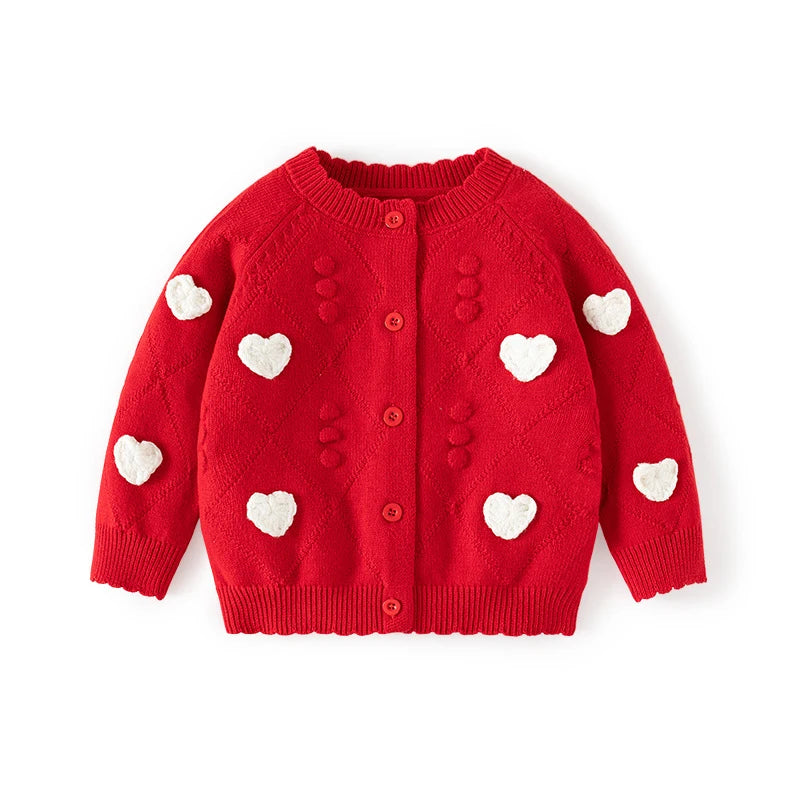 Tricot à manches longues avec broderie Love