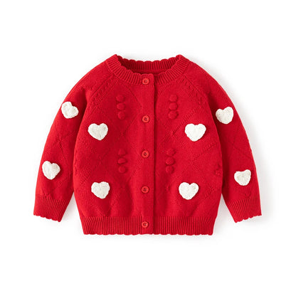 Tricot à manches longues avec broderie Love