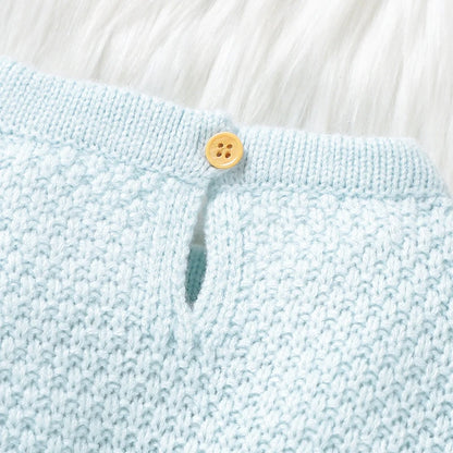 Sweet Floral O-neck Growsuit