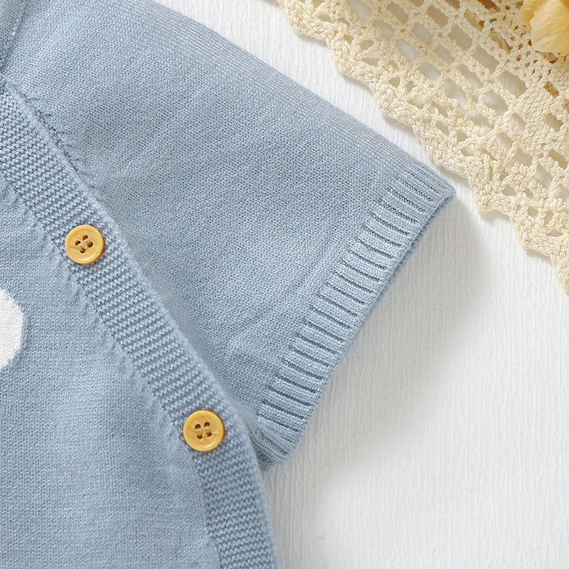 Aqua Blue Short Sleeve Bodysuit