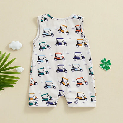 Newborn Baby Golf Romper