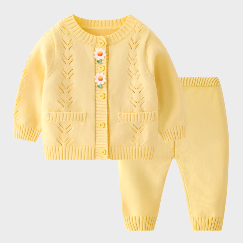 2 Piece Autumn Knitted Set