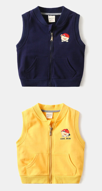 Bear Waistcoat Sleeveless Vest