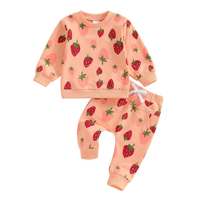 2 Piece Strawberry Outfit