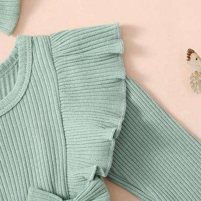 Floral Dress with Headband Set