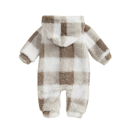 Checkered Winter Jumpsuit