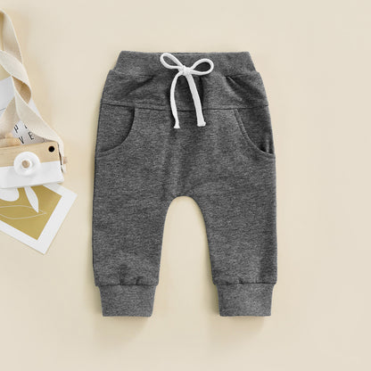 Plain Solid Trousers