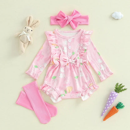 3 Piece Easter Ruffle Set