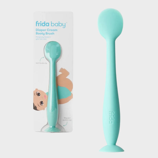 Silicone Booty Brush Applicator for Infant Diaper Rash Cream and Butt Paste, Blue - ( 2 Pack )