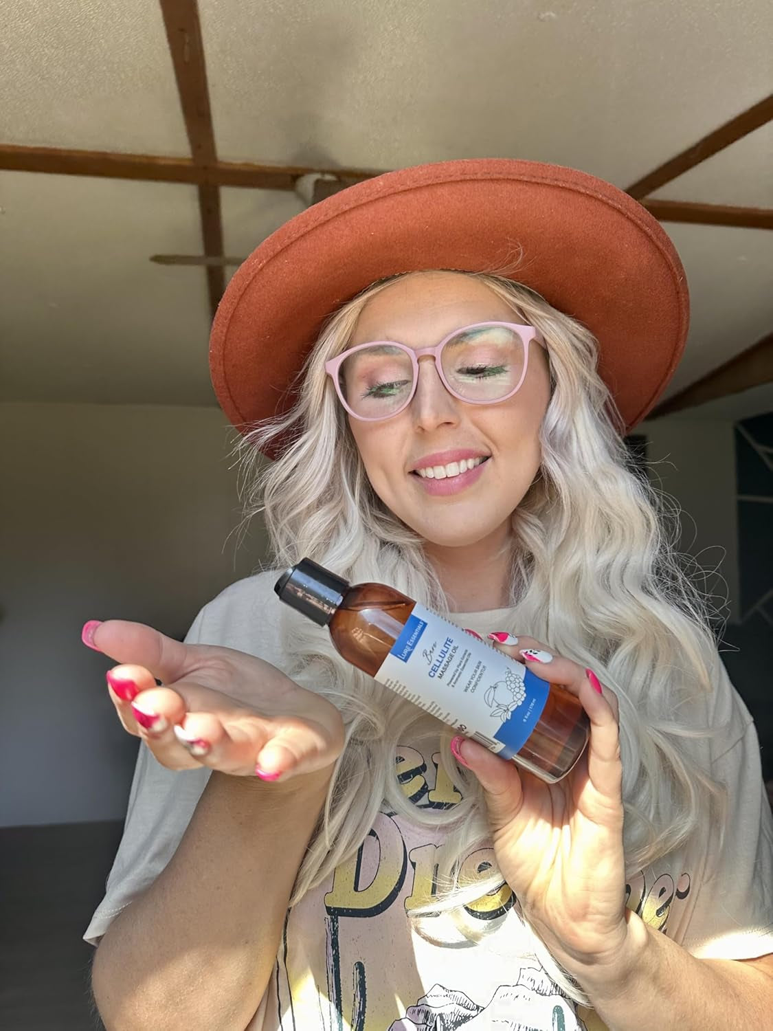 Skincare Body Oil for Stretch Marks and Scars, anti Cellulite Massage Oil and Lymphatic Massage Oils, Belly Oil for Pregnancy, Surgical Scars - All Skin Types with Coconut, Vitamin E and Omega 3