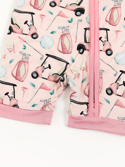 Combinaison zippée à manches courtes pour camionneur