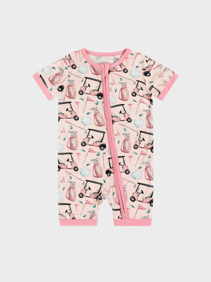 Combinaison zippée à manches courtes pour camionneur