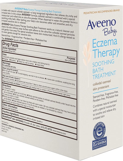 Baby Soothing Bath Treatment W/ Colloidal Oatmeal, 3.75Oz, 3-Pack