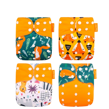4 Pack Reusable Diaper