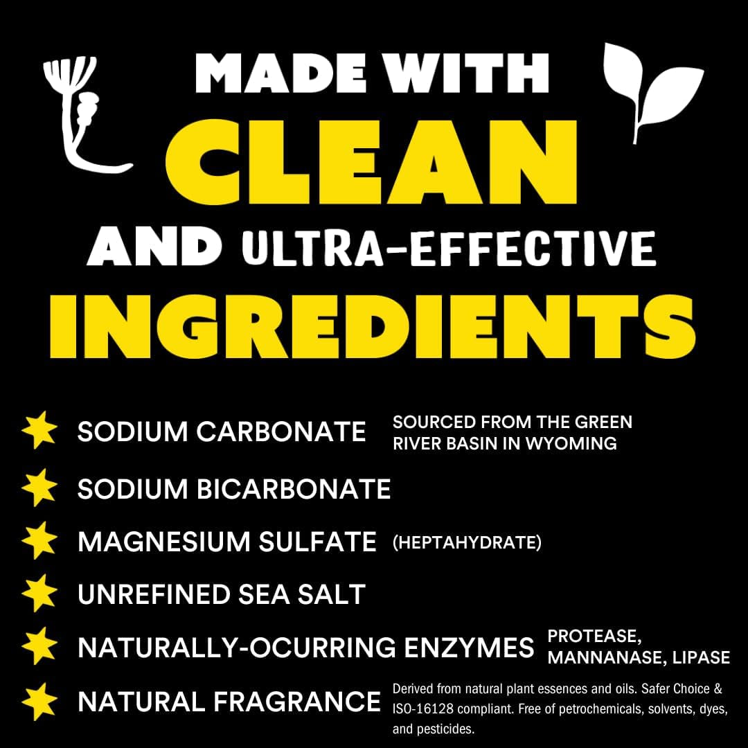 Baby Laundry Detergent Powder | Removes Formula, Poop & Spit-Up Stains | Extra Gentle for Newborns (Sweet Baby Shea)