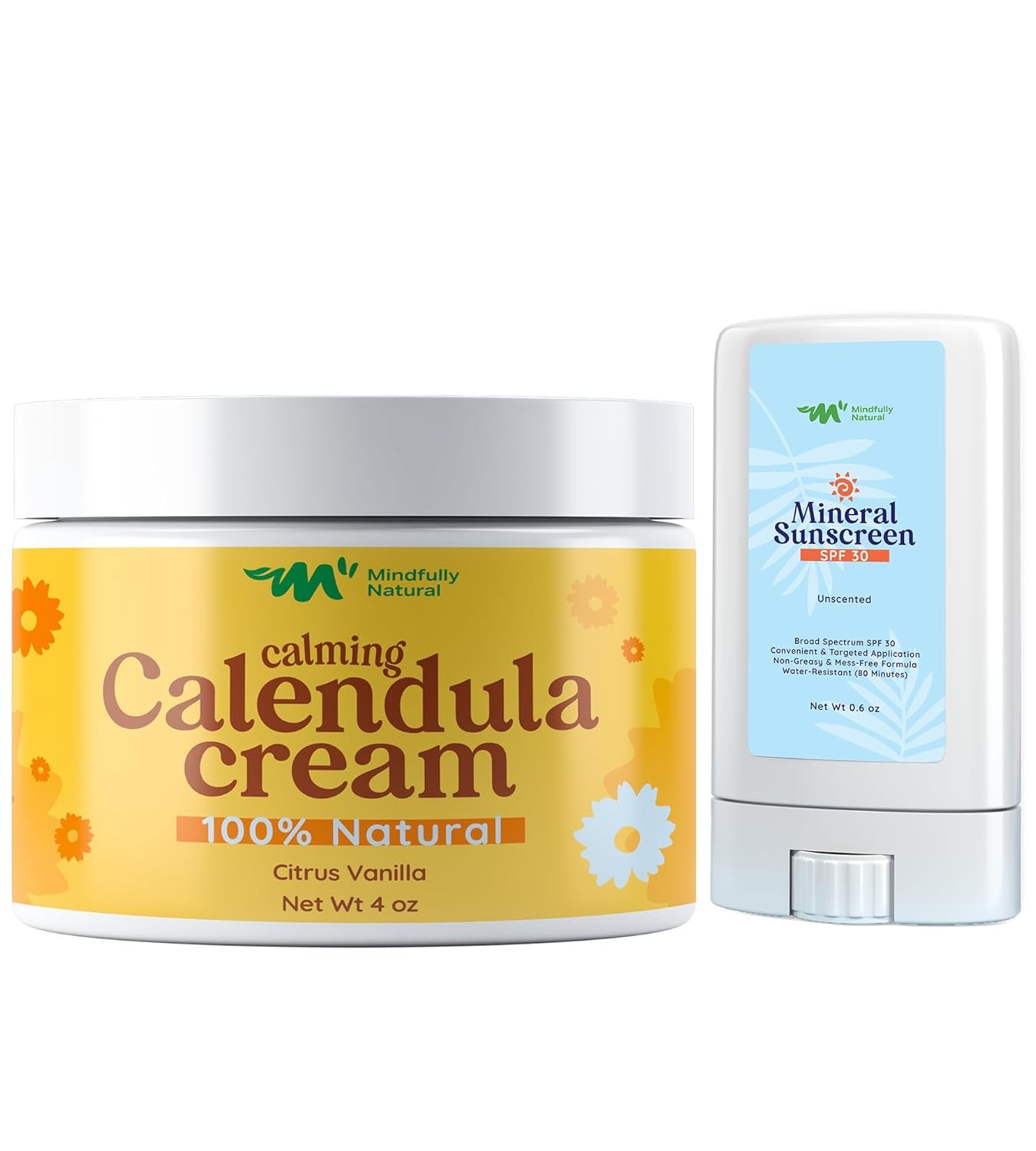 Fun in the Sun Bundle - Sunscreen Stick SPF 30 and Calendula after Sun Cream