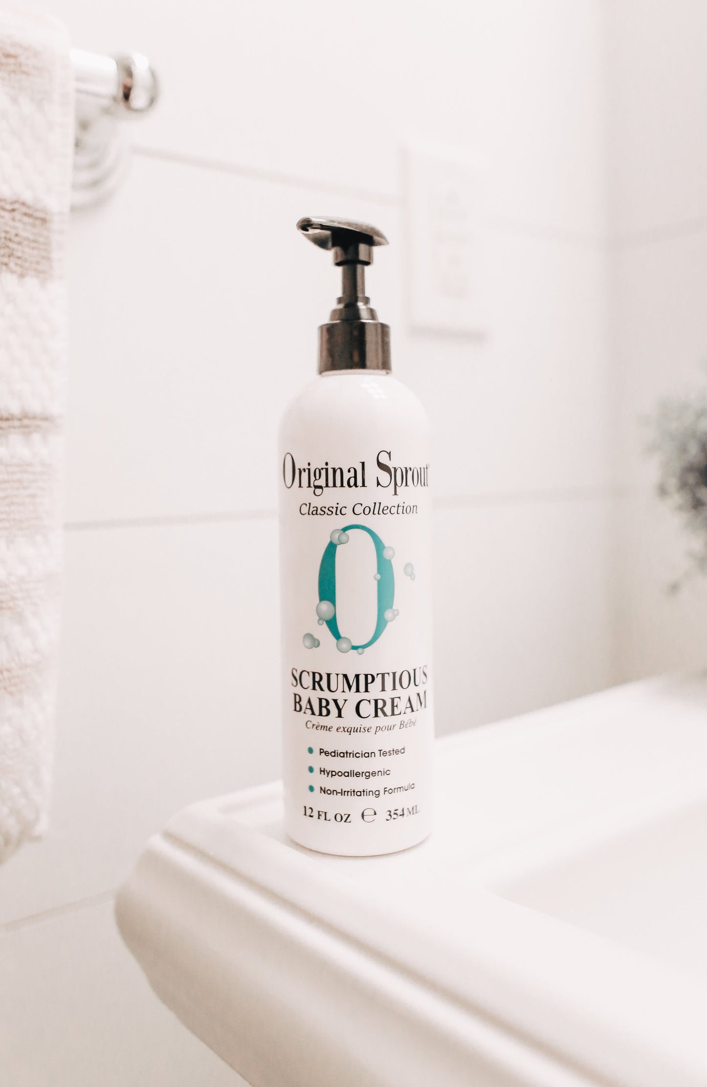 Scrumptious Baby Cream by  for Kids - 12 Oz Cream