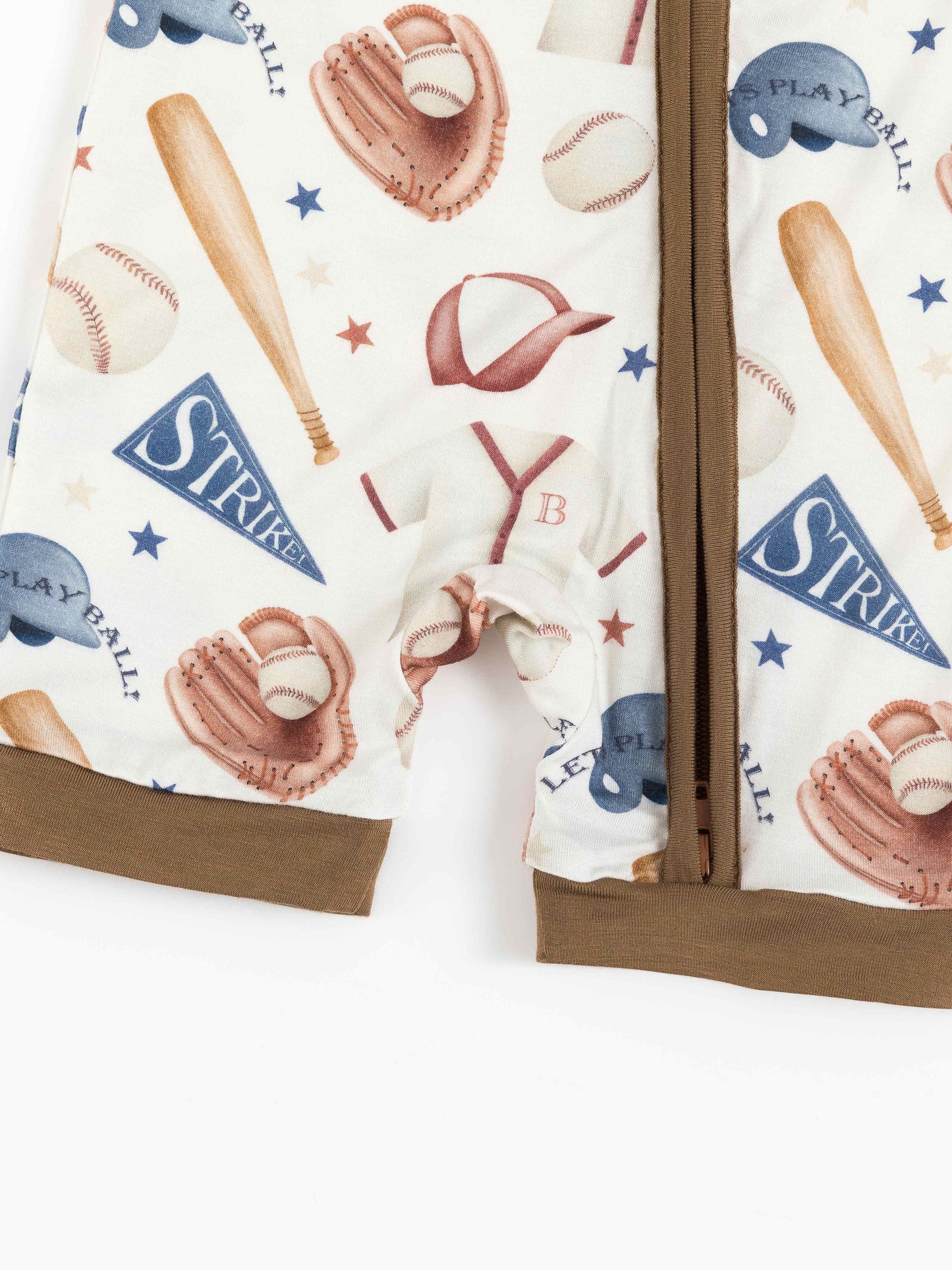 Short Sleeve Baseball Pattern